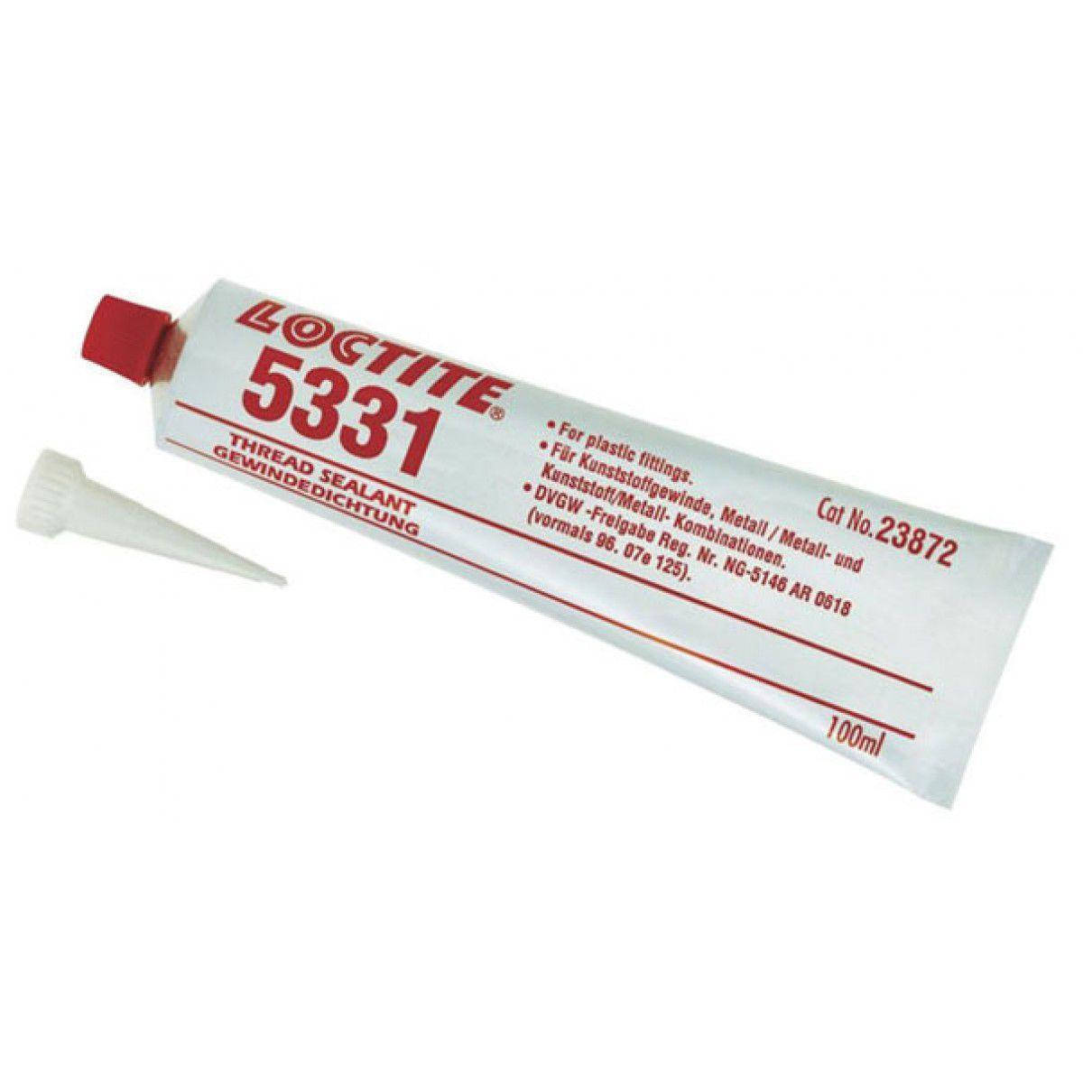 

Loctite 5331 Силиконовый герметик для металов и пластиков до 3", 100мл, Белый