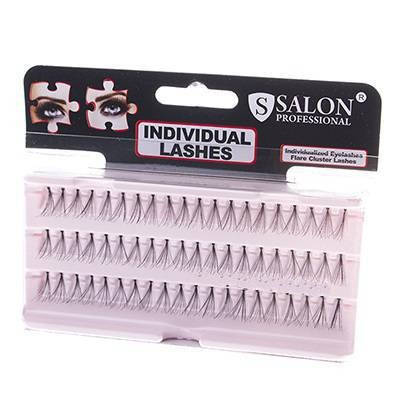 

Пучковые ресницы Salon Professional MEDIUM, Черный