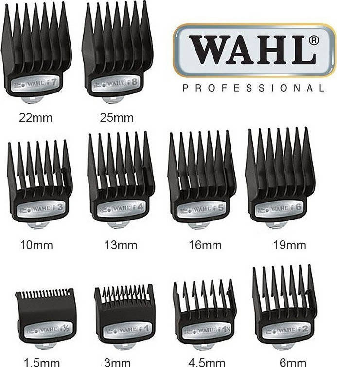 

Набор Премиум насадок Wahl 03421-100 (10 шт)