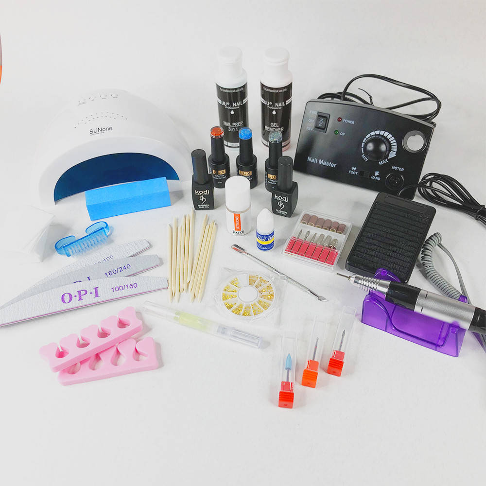 

Стартовый набор для маникюра: с лампой Sun one-48W и фрезером ZS-602-65W