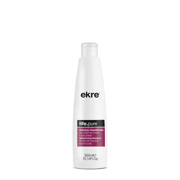 

Шампунь против перхоти и жирной кожи головы EKRE Life.Pure Shampoo 300 мл