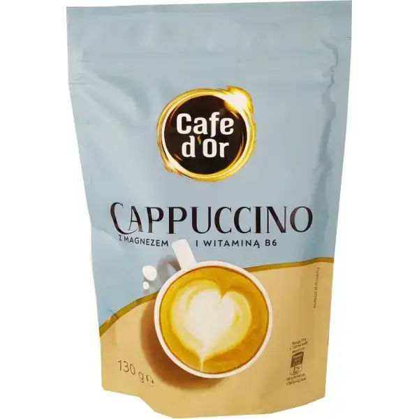 

Капучино Cafe d'Or с магнием и витамином B6 130 грамм
