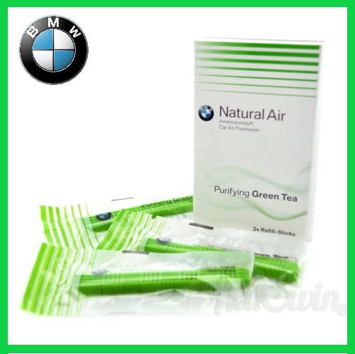 

Комплект сменных картриджей ароматизатора BMW Purifying Green Tea 3шт (83122285674)