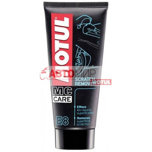 

Средство для удаления неглубоких царапин MOTUL / E8 Scratch Remover / 100 мл