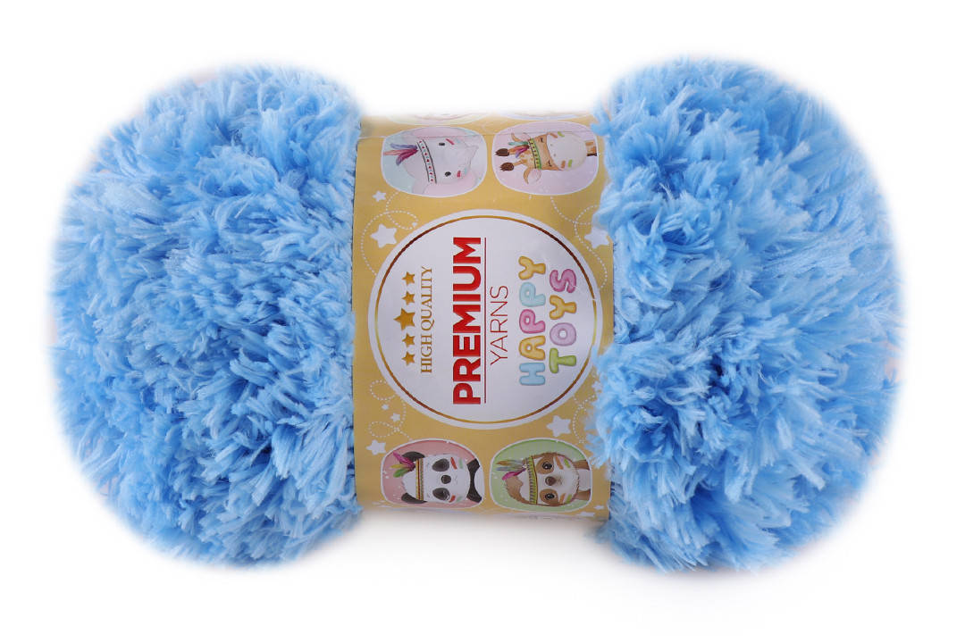 

Premium Yarn Happy Toys, Голубой №227