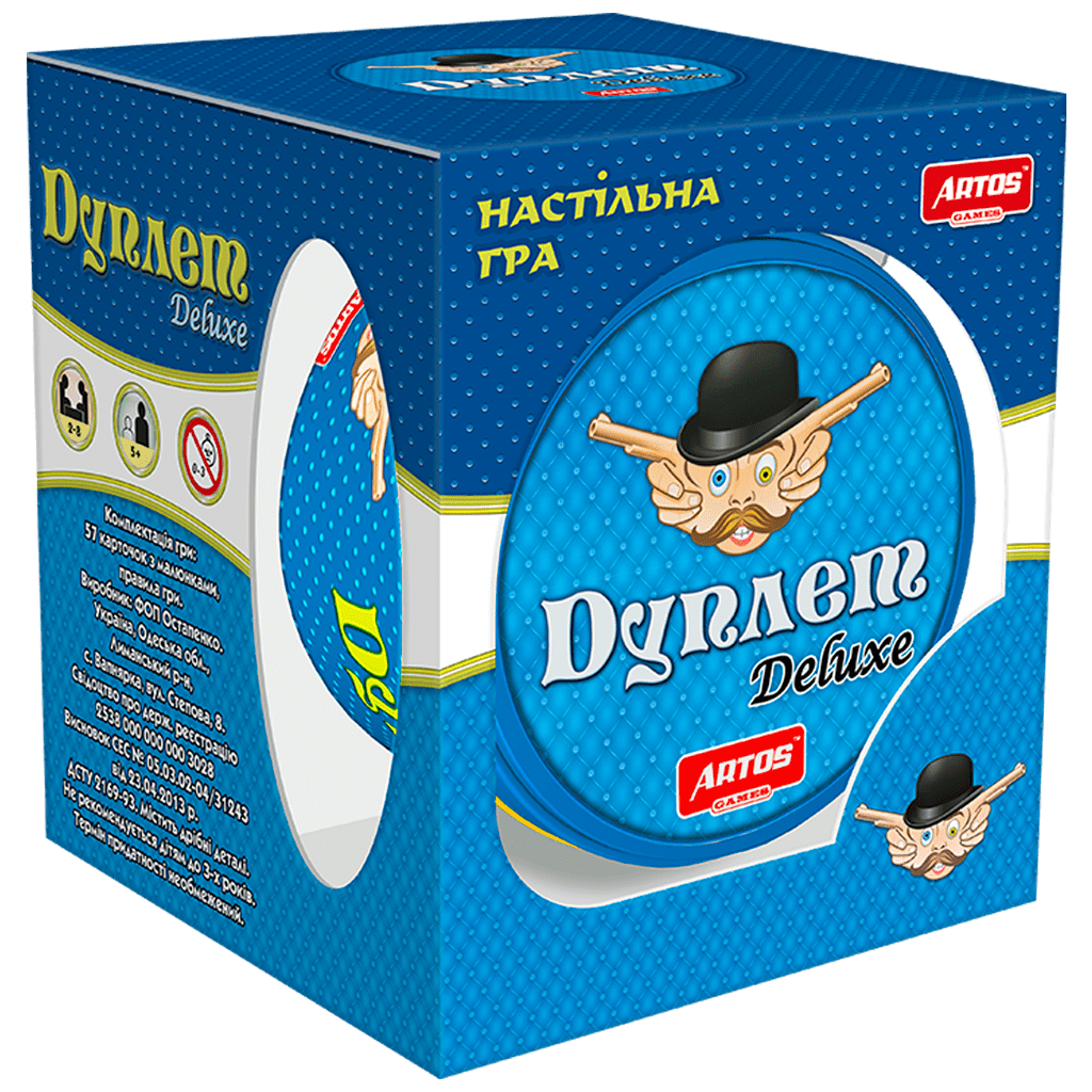 

Игра настольная Artos Games Дуплет Deluxe (GAG10036)