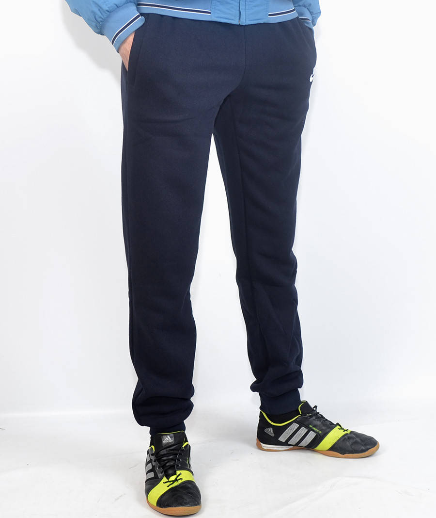 

Штаны спортивные тёплые байковые под манжет Nike Черный, 52