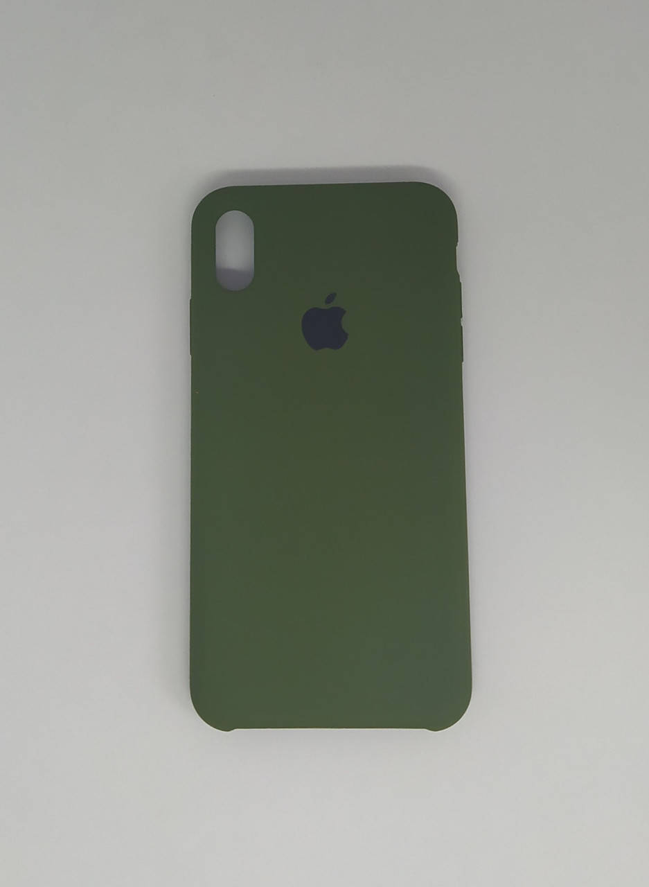 

Чехол Silicon iPhone X - "Хаки №48"