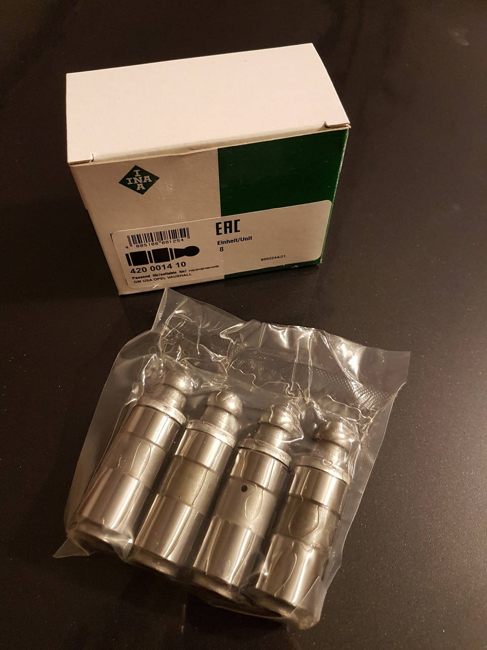 

Комплект гидрокомпенсаторов Авео 1.5 INA 420001410