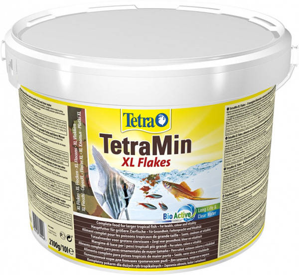 

Корм для рыб Tetra Min XL Flakes 10 л/ 2,1 кг 769946