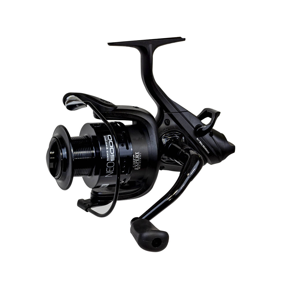 

Котушка Carp Expert NEO Windforce Baitrunner 5000 5BB+1RB 5.2:1 (20758500), Черный