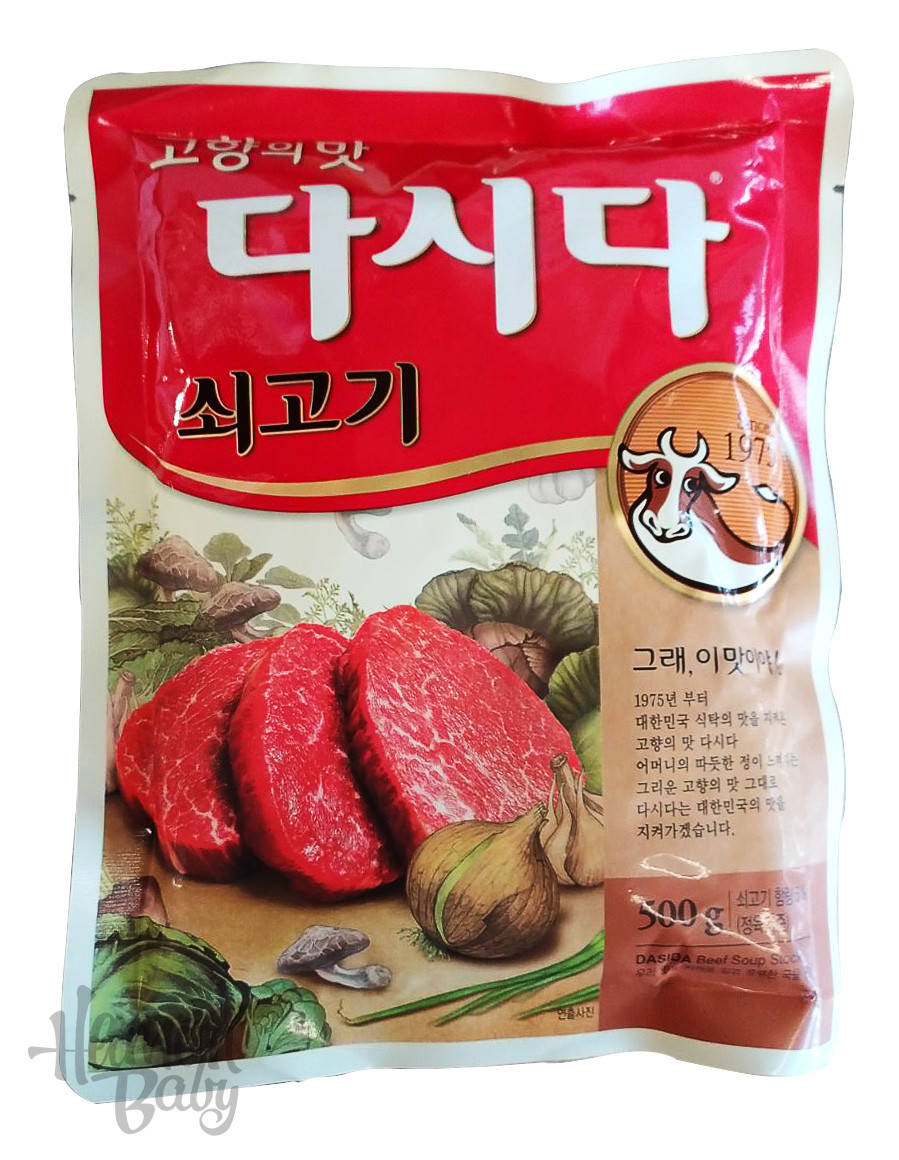 

Бульон Дашида (Dashida) со вкусом говядины, 500 г, ТМ CJ CheilJedang, Южная Корея