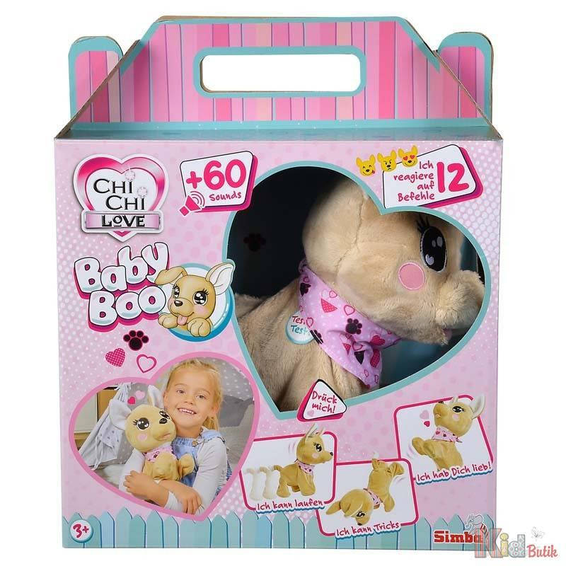 

Интерактивная собачка Baby Boo от Chi Chi Love Simba 4006592071387, Розовый