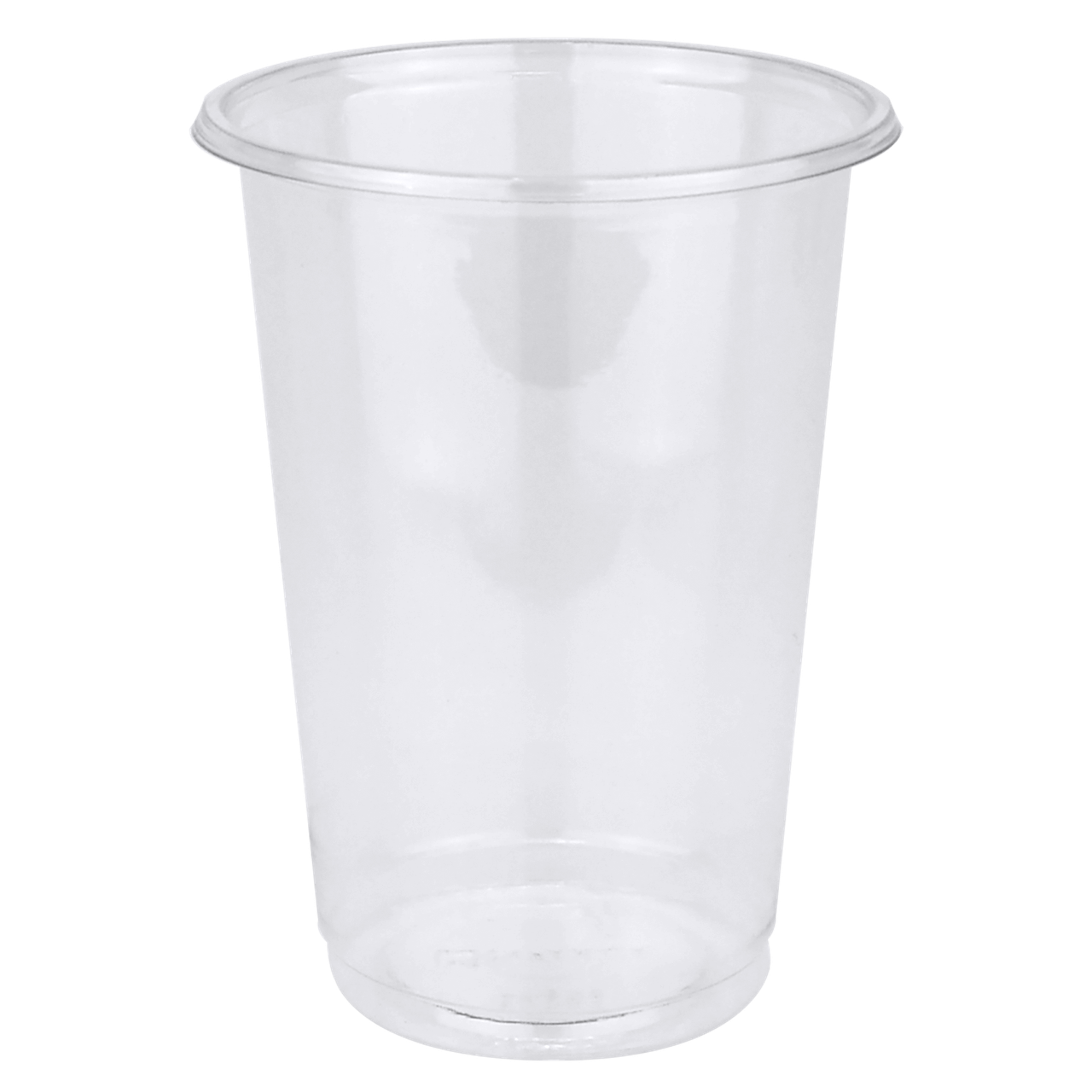 

Стаканы пластиковые под купольную крышку Украина 500 мл без крышки, Прозрачный