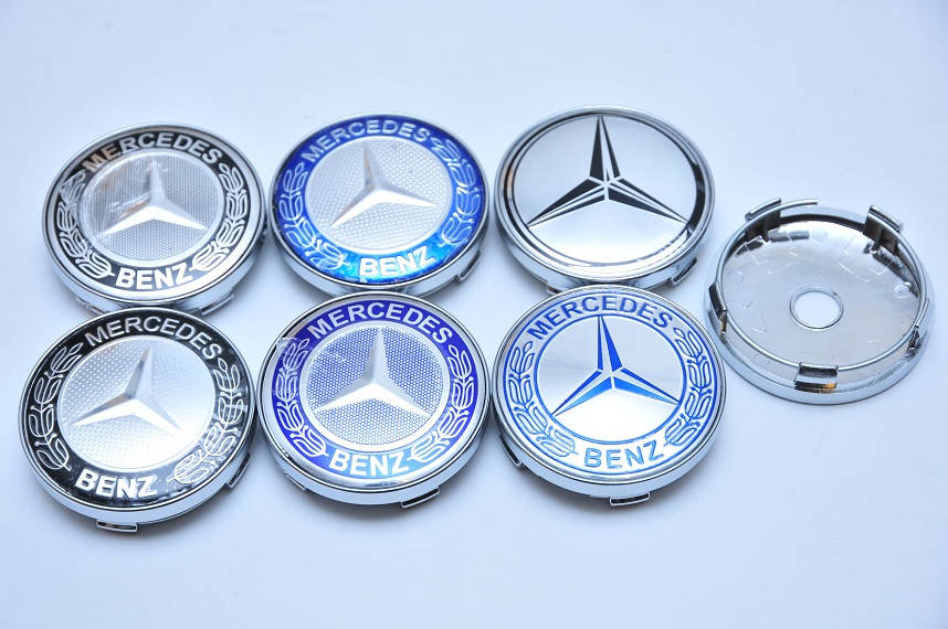 

Колпачки/заглушки Mercedes 60мм Мерседес для литых дисков