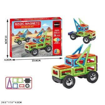 

Магнитный конструктор Magic Magnetic, 26 деталей (FK695)