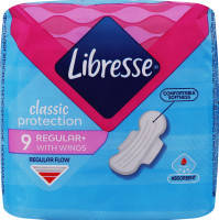 

Прокладки Libresse Classic Regular 9шт