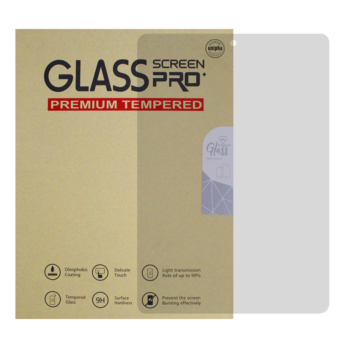 

Защитное стекло Premium Glass 2.5D для Samsung T510 / T515 Galaxy Tab A 10.1 (2019), Прозрачный