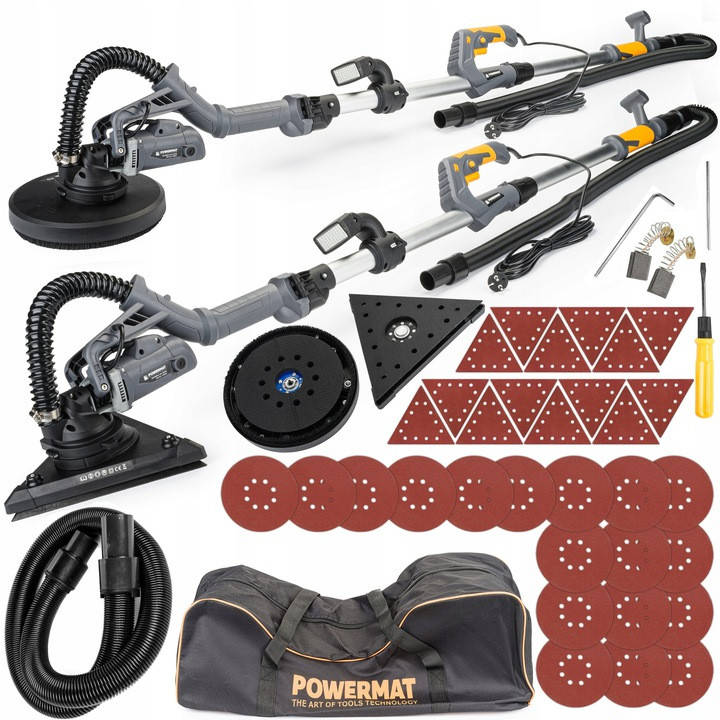 

ШЛИФОВАЛЬНАЯ МАШИНА (ЖИРАФ) для стен Powermat PL-09354