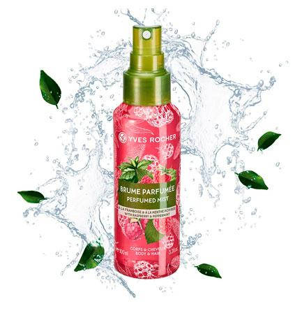 

Ив Роше Парфюмированный спрей для тела и волос Малина - Мята 100мл