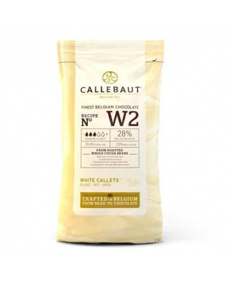 

Білий шоколад Callebaut W2 100 грамм
