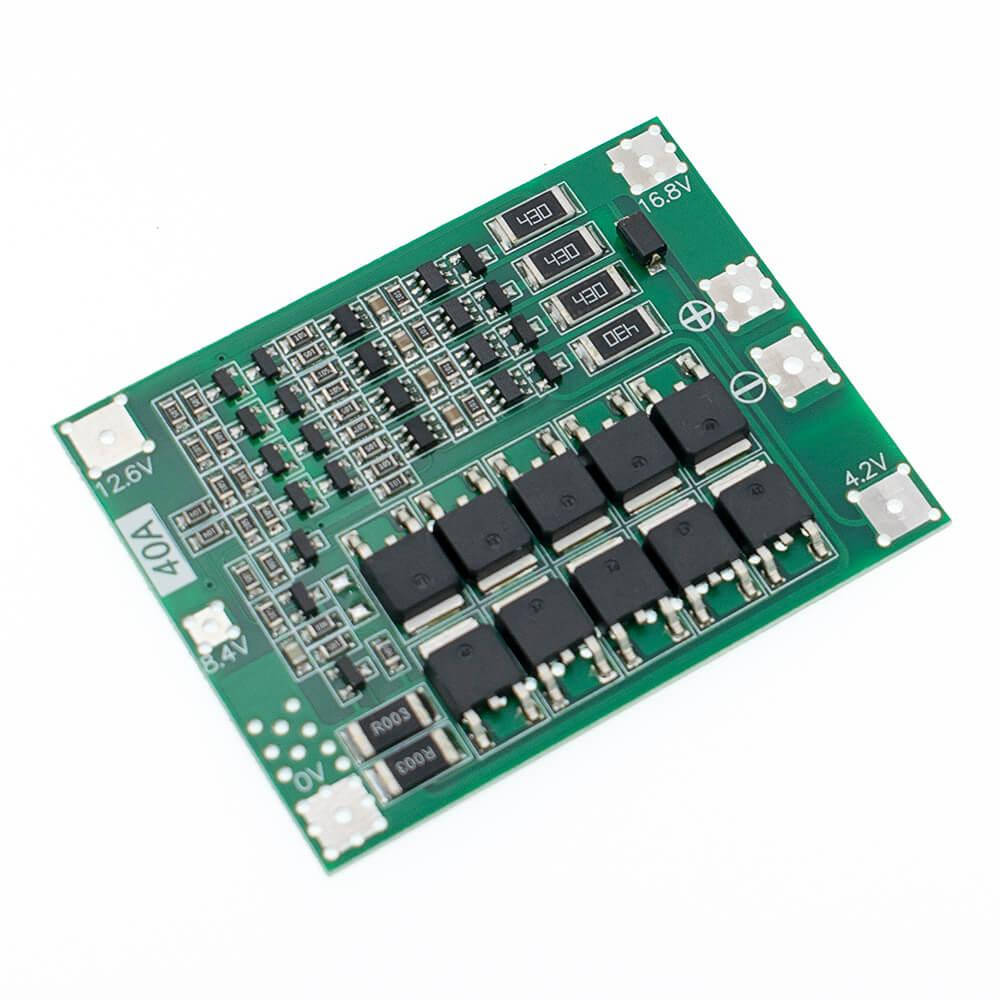

BMS 4S 40A 16,8В Контроллер заряда разряда Li-ion батарей, балансировка