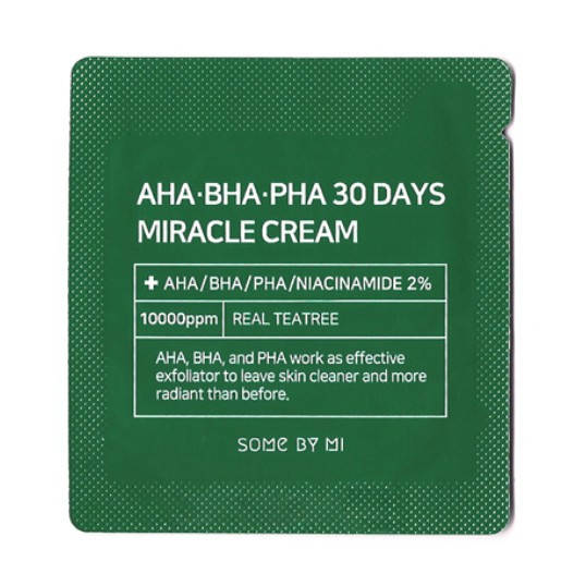 

Крем Some By Mi AHA/BHA/PHA 30 Days Miracle Cream 1 ml