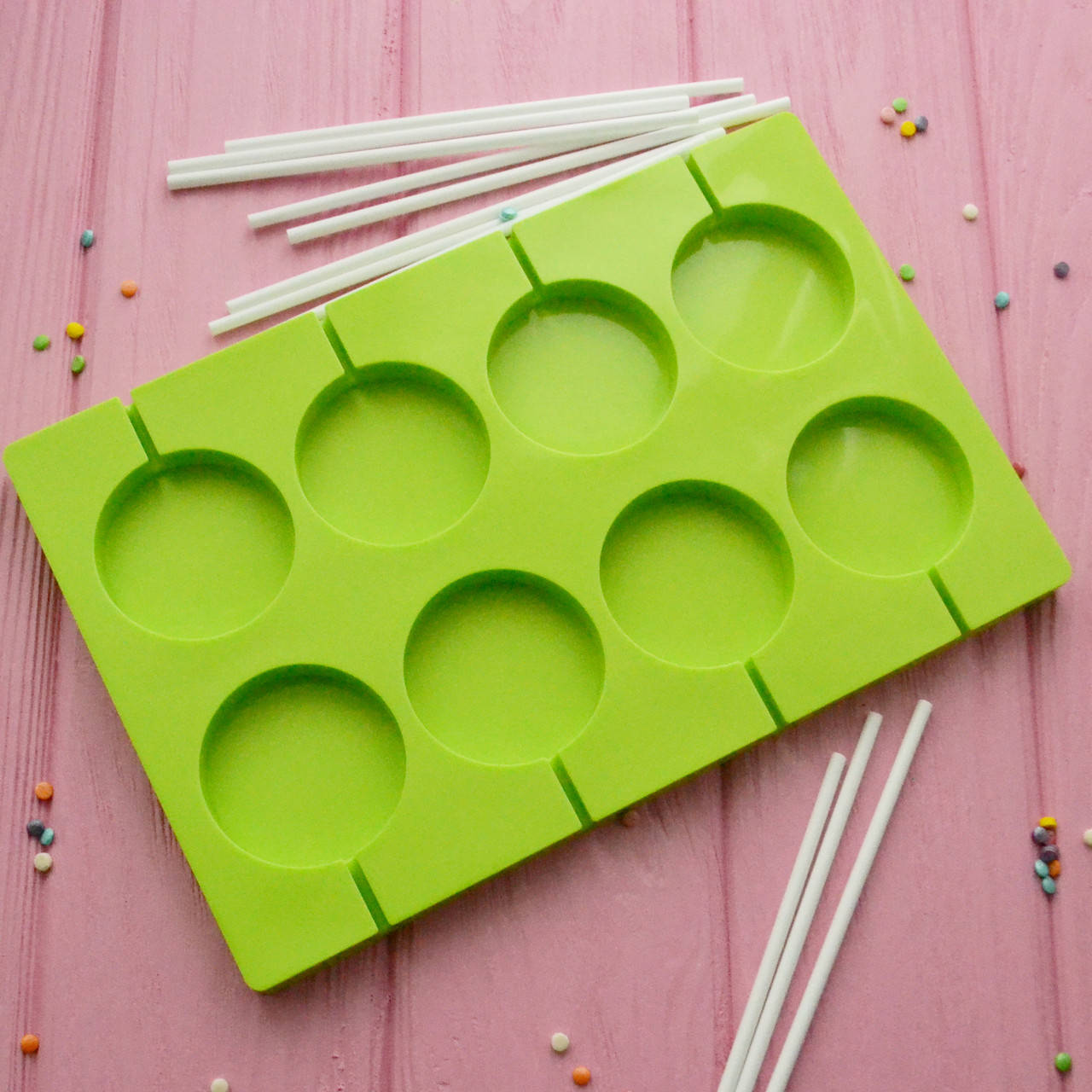 

Форма леденцов и шоколада "Круги" (диаметр 5 см.)