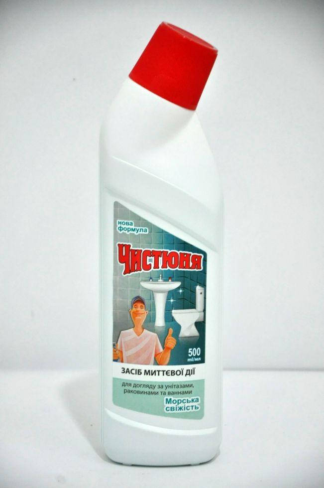 

Засіб по догл. за унітазами Морс. Свіж 500мл Чистюня