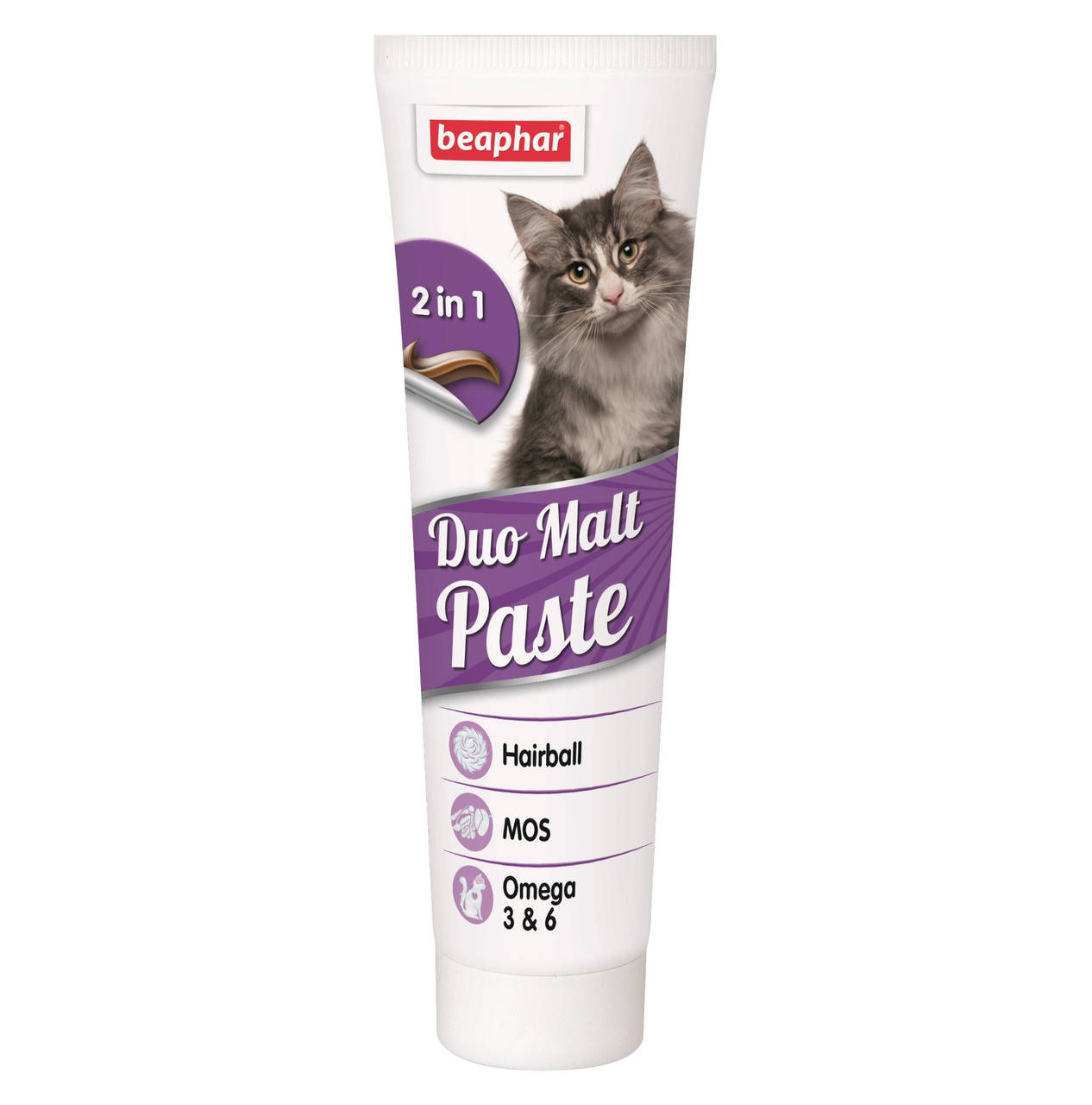 

Паста Beaphar Duo Malt Paste для выведения шерсти из желудка у кошек 100 г (12958)