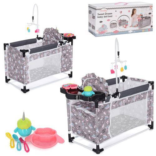 

Кровать - манеж - шкаф - стульчик для кормления куклы (Baby Born) арт. 68888
