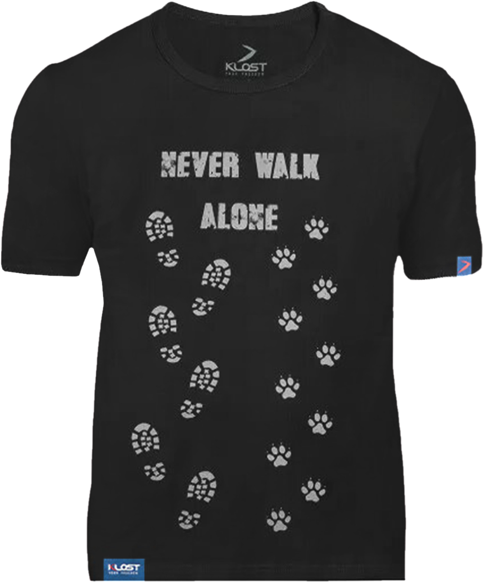 

Футболка KLOST "Never Walk Alone (Никогда не ходи один)", XL