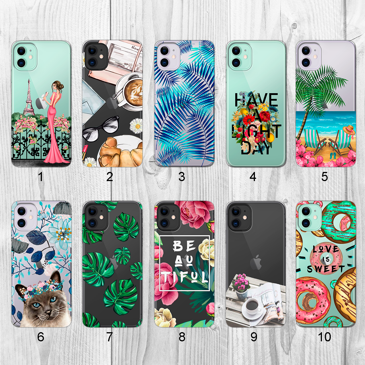 

Силиконовый чехол с рисунком для Apple iPhone 11 (new collection)