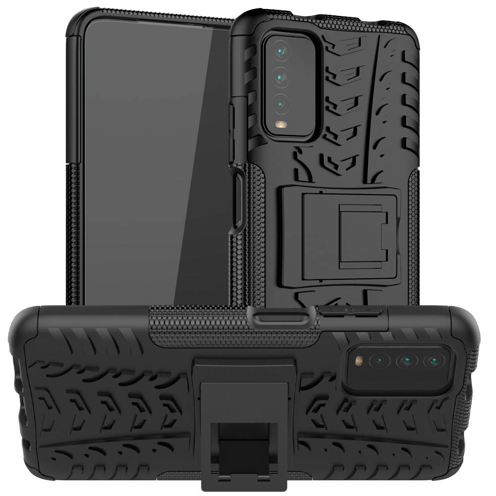 

Защитный чехол Xiaomi Poco M3 (бронированный бампер) Черный