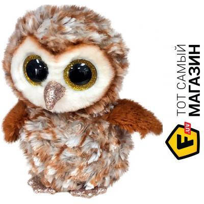 

Мягкая игрушка TY Мягкая игрушка Beanie Boos Коричневая сова 15 см 36326, Коричневый