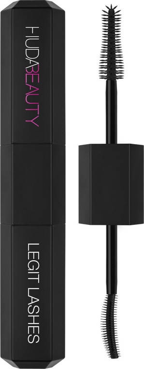 

Двойная тушь для ресниц HUDA BEAUTY Legit Lashes, Черный