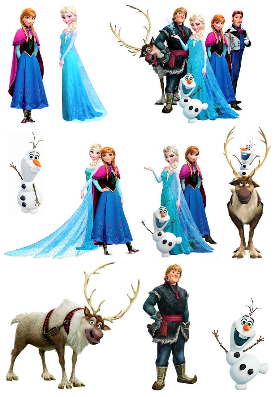 

Вафельная картинка "Холодное сердце" 17