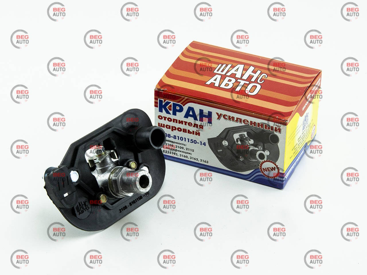 

Кран печки 2108-21099,2113-2115 керамический (ШАНС) (2108-8101150)