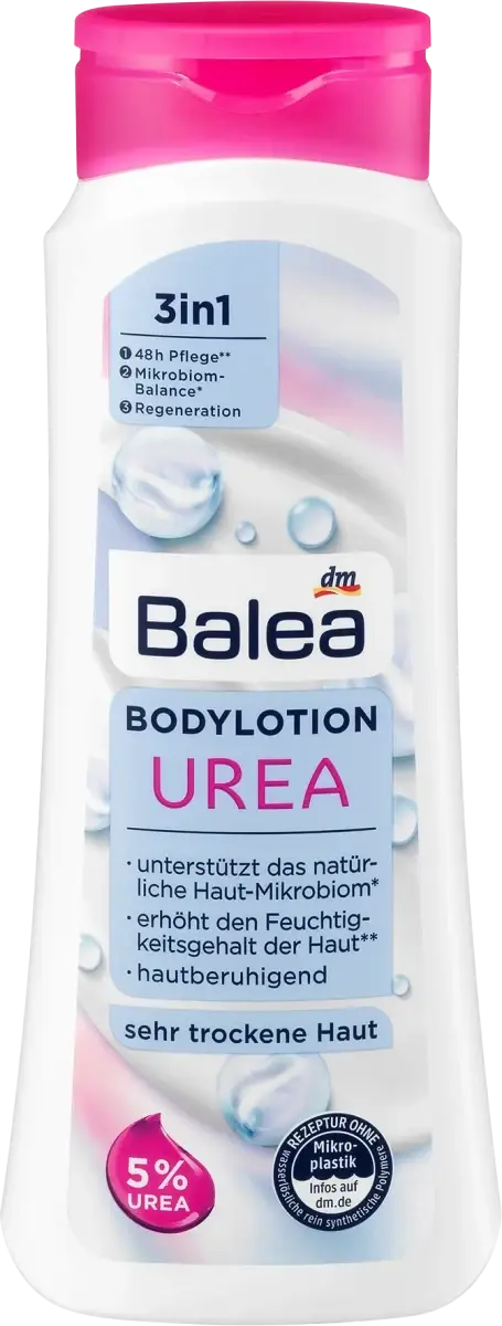 

Лосьон для тела с мочевиной Balea Urea 5%, 400 мл