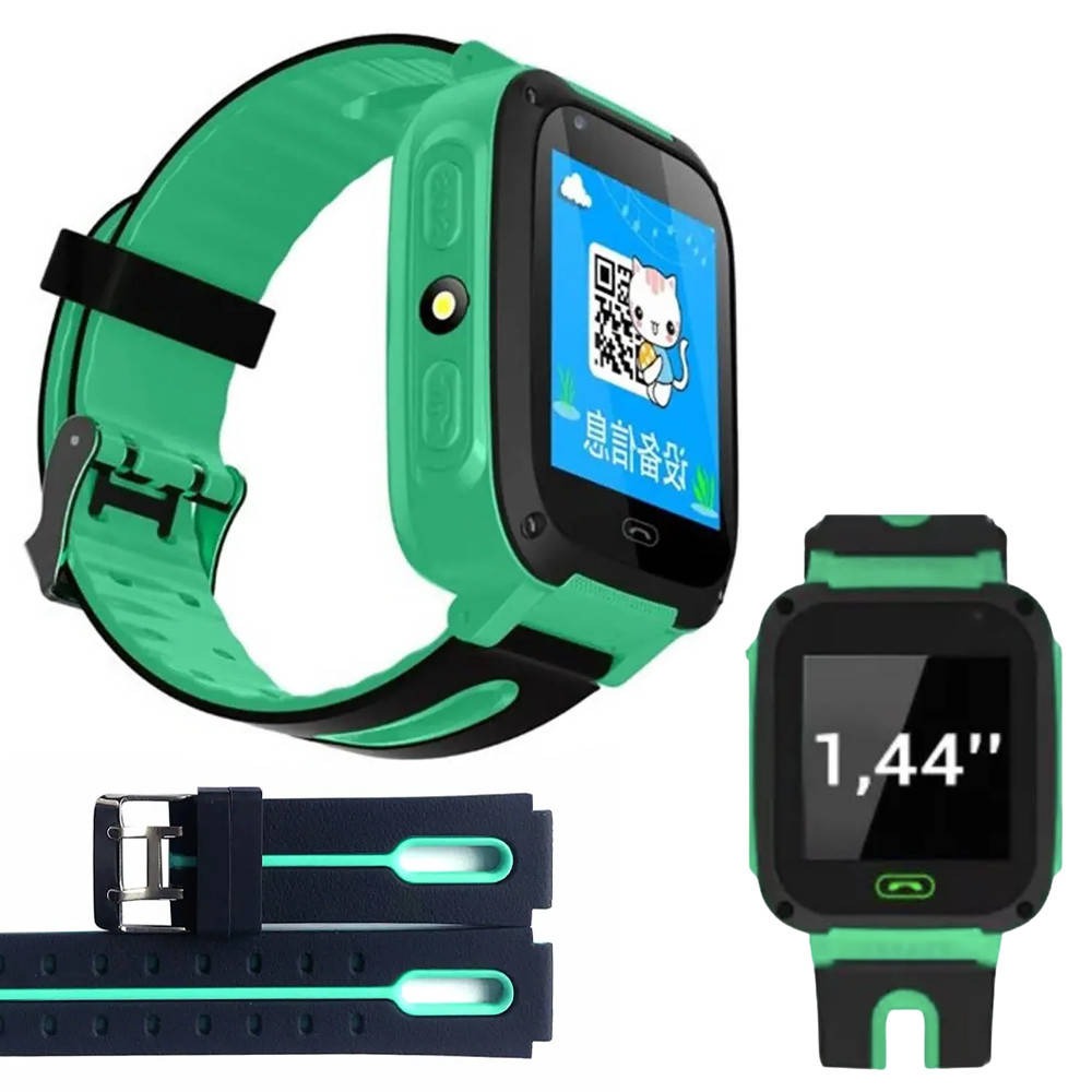 

Детские умные часы Smart Watch F2 | Наручные смарт часы для детей GPS Зеленый