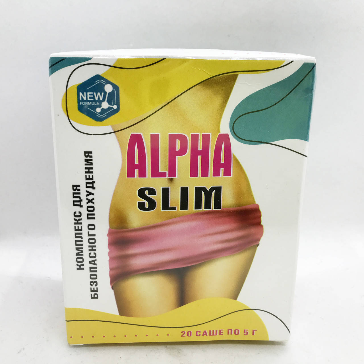 

Alpha slim комплекс для безопасного похудения (Альфа слим), 20 саше по 5 г