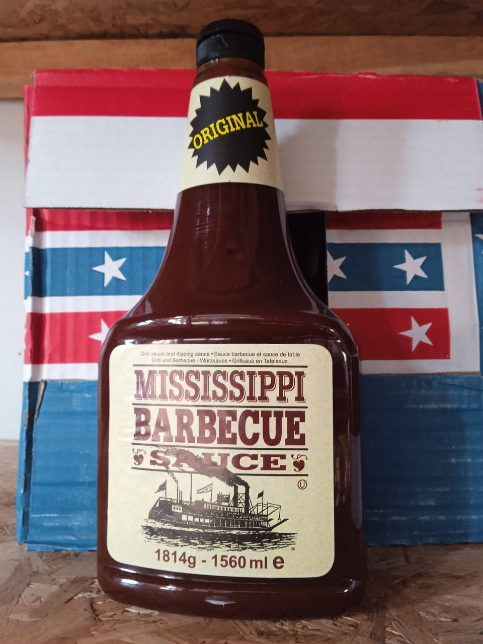 

Барбекю соус Mississippi Barbecue Sauce Original 1,8 кг.