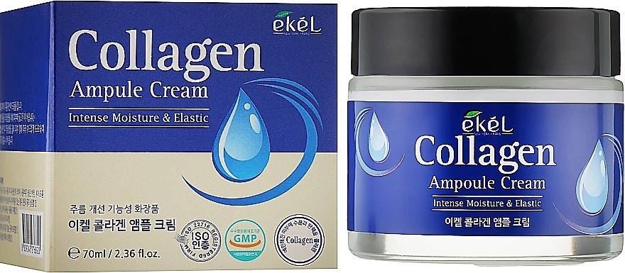 

Увлажняющий лифтинговый крем с коллагеном Ekel Collagen Ampoule Cream