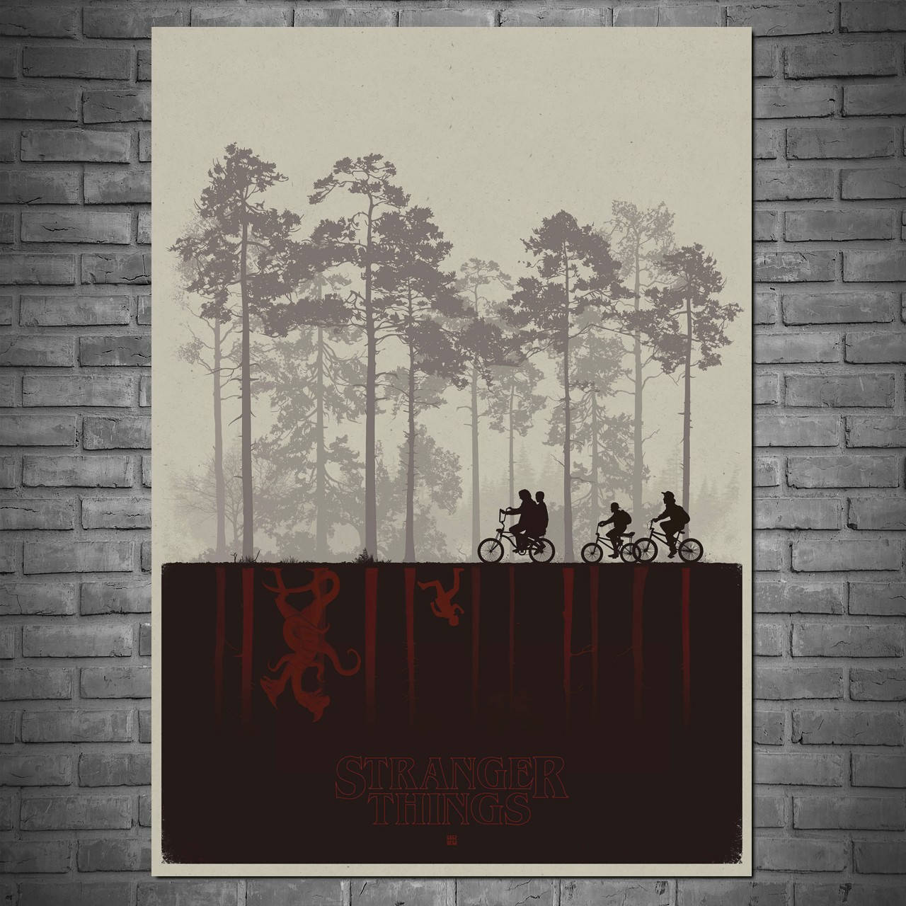 

Плакат "Очень Странные Дела, Stranger Things" (артикул 1732)