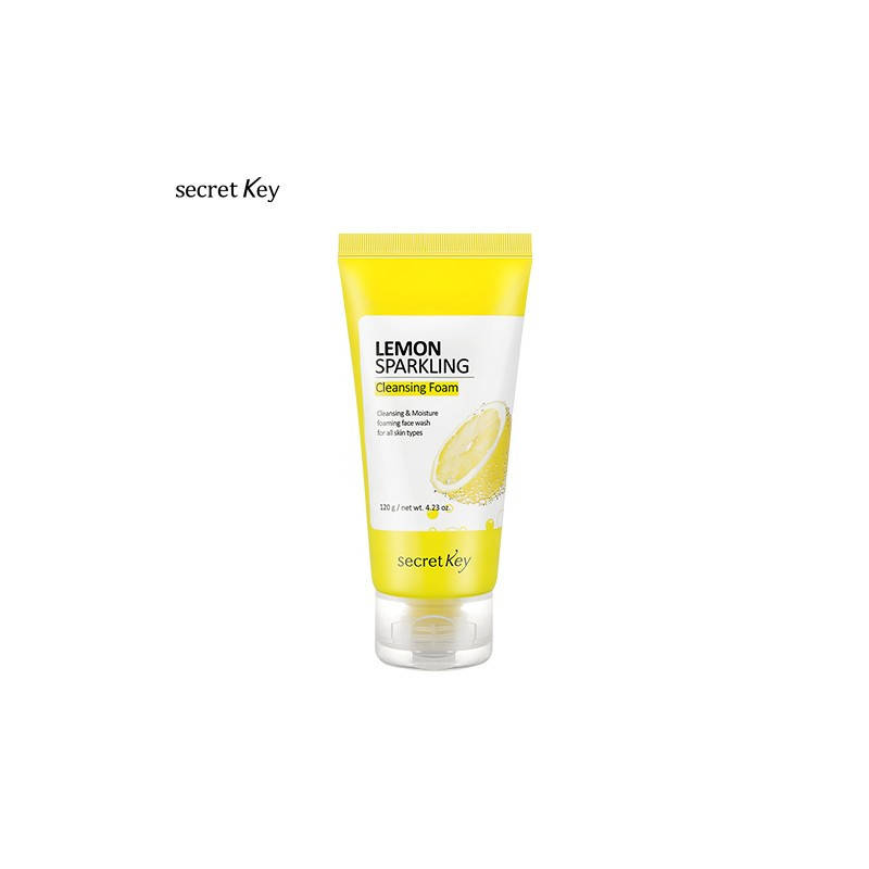 

Пенка для умывания с лимоном SECRET KEY LEMON SPARKLING CLEANSING FOAM , 200мл.