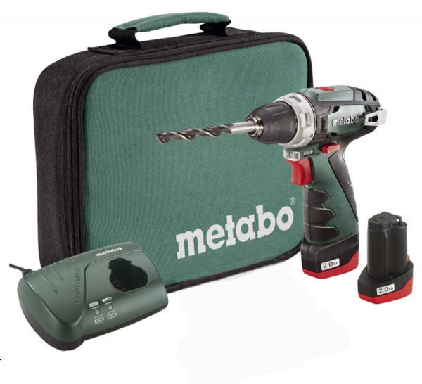 

Аккумуляторный шуруповерт Metabo PowerMaxx BS в сумке (600079550)