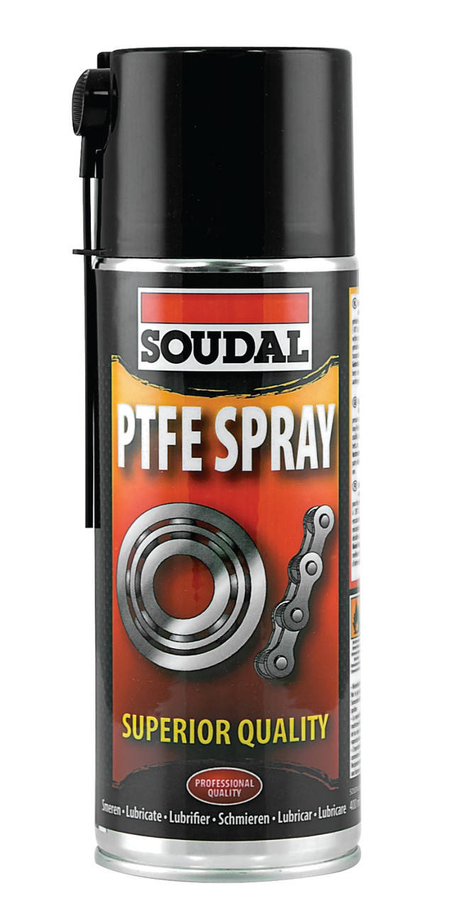 

Тефлоновый Спрей 400 мл SOUDAL PTFE SPRAY
