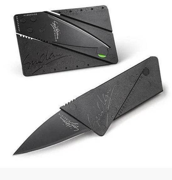 

Карманный нож (Нож Кредитка - Визитка) CardSharp - Черный