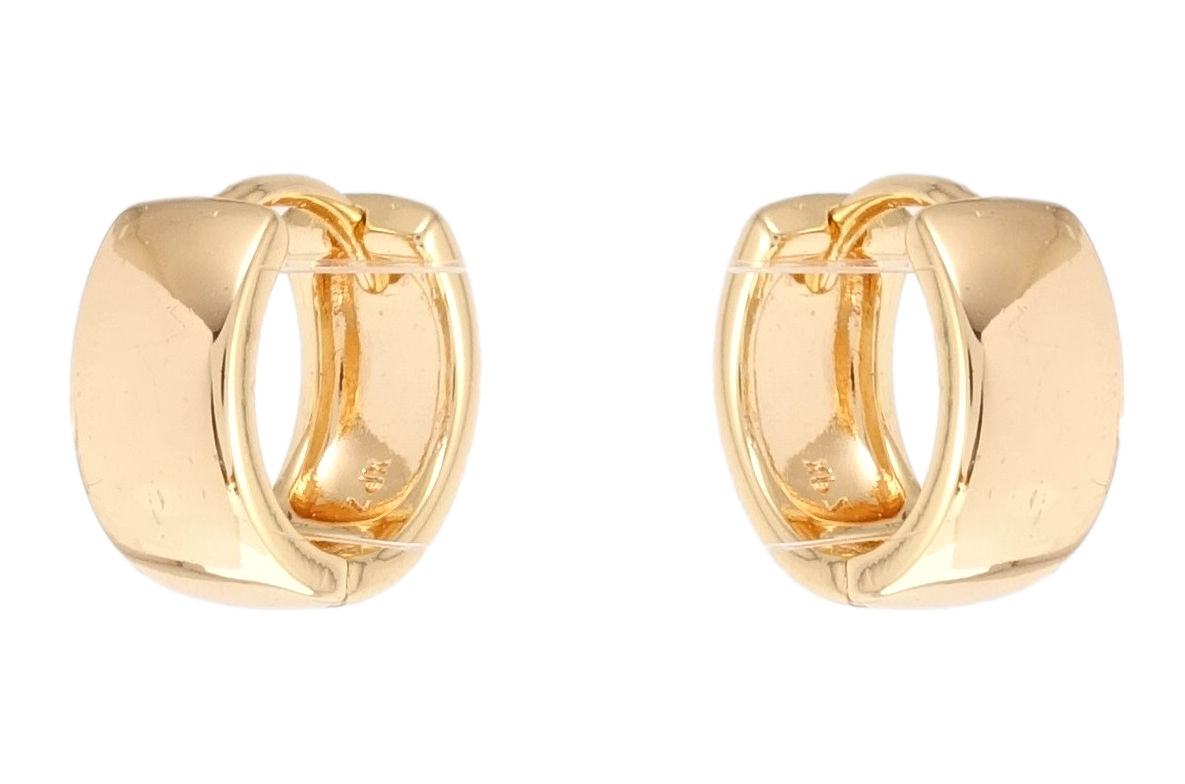 

Серьги Xuping M&L желтый оттенок колечки "Классика"