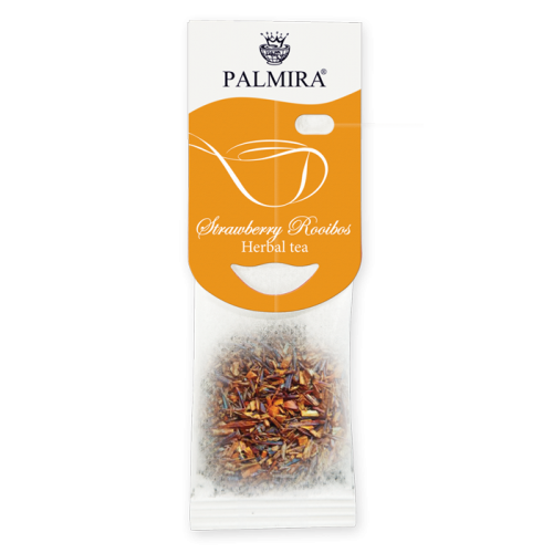 

Чай "Ройбуш клубничный" T-cup Palmira с клубникой 2,4г (10шт)